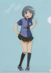 【中古】クリアファイル 美樹さやか オリジナルA4クリアファイル 「魔法少女まどか☆マギカ 10周年×ローソン」 対象商品購入特典