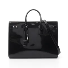 サンローランパリ SAINT LAURENT PARIS トートバッグ サック ド ジュール シン ラージ ブラック パテントレザー シン サック・ド・ジュール ラージ ユニセックス Used Bのサムネイル