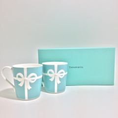 ◎◎Tiffany & Co. ティファニー ブルーリボンボックス マグカップ