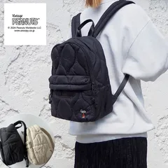 新品 スヌーピー リュックサック グッズ 大人 向け スヌーピー リュック ヘミングス ピーナッツ バッグ スヌーピー リュック 小さめ レディース リュックサック ブランド キルティングバックパックS コンパクト A4 ソレイル PEANUT