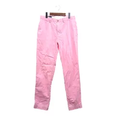 90年代 Polo by Ralph Lauren ポロ ラルフローレン PREPPY PANT カラー チノパンツ ポロチノ ピンク (メンズ 32/34) 中古 古着 P6300
