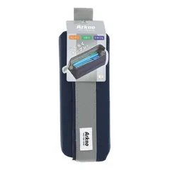 ネイビー サンスター文具 ペンケース トレー型 アークノ ネイビー S1419900