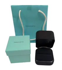 ティファニー リング用 リングケース 箱 ケース　シングルリングケース　TIFFANY 紙袋　ショッパー袋 指輪ケース 指輪用 ボックス　BOX　化粧箱