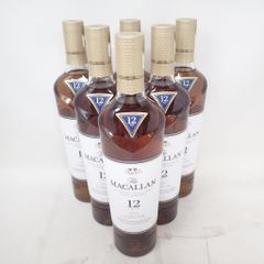 MACALLAN マッカラン 12年 トリプルカスク 700ml 6本セット