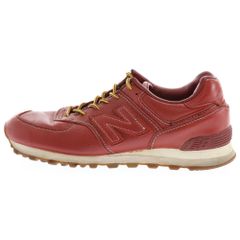 New Balance (ニューバランス) × eYe COMME des GARCONS JUNYA WATANABE MAN CM576GRB アイコムデギャルソン ジュンヤワタナベ レザー ローカット スニーカー ブラウン US8.5/26.5cm