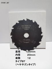 ☆2枚☆新商品☆125mm12T☆高品質オールダイヤチップソー