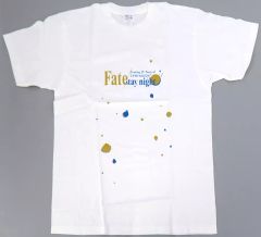 [중고] 의류 Fate 전람회 기념 T 셔츠 화이트 L 사이즈 [TYPE-MOON 전 Fate/stay night -15년의 궤적-]