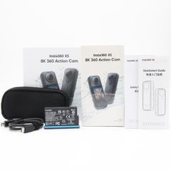 ＜未開封品＞Insta360 X5｜8K360°動画×5.7K60fps×4K120fps｜1/1.28型デュアルセンサー×AI補正｜IP68防水対応｜交換レンズ式×最新VLOGカメラ