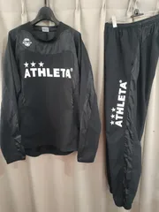 ATHLETA アスレタ ピステ 上下 セットアップ メンズM 黒