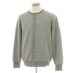 Ballantyne バランタイン カシミヤ100% カーディガン グレー 44 Ballantyne バランタイン カシミヤ100% カーディガン グレー 44