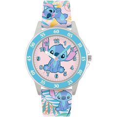 [Free Shipping] Disney Men's Watch, Lilo & Stitch Time Teache Multi
