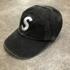 国内正規 Supreme 25SS Pigment Coated S Logo 6-Panel ピグメントダイキャップ Sロゴ シュプリーム ブラック 91470A6