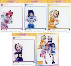 【中古】キャラカード 集合 描き下ろしクリアカードセット 「カノジョも彼女」 マガジンヒロインフェス in TOWER RECORD グッズ