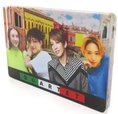 【中古】マグネット・磁石 真風涼帆&芹香斗亜&桜木みなと&潤花(宝塚歌劇団) アクリルマグネット 「宙組公演『HiGH&LOW -THE PREQUEL-』『Capricciosa(カプリチョーザ)!!』」 ファンクラブ会員限定のサムネイル