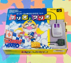 スーパーファミコンソフト　マリオとワリオ[マウス付き]