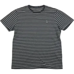 古着 ラルフローレン Ralph Lauren POLO RALPH LAUREN CUSTOM SLIM FIT 半袖 ボーダーTシャツ メンズM相当/eaa536135