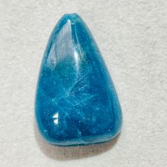 ブルーアパタイト　貫通穴あり　パーツ