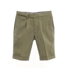【中古】ジェルマーノ GERMANO コットン ショートパンツ オリーブ【サイズ44】【メンズ】のサムネイル