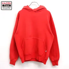 90s USA製 vintage RUSSELL 無地 スウェット パーカー メンズ 表記Mサイズ