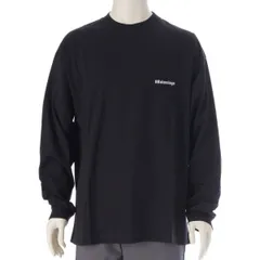 BALENCIAGA ブラック 長袖カットソー ユニセックス Balenciaga ブラック 長袖カットソー