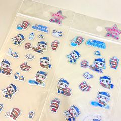 レア　希少　新品未使用　こぱむだけいさつ　こぱむだ　シール 新品未使用！ こぱむだけいさつ ハムちゃんフラッペ うさマート