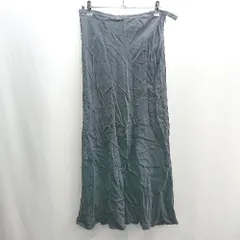 ◇ ⊂ Φ BEAUTY & YOUTH ビューティアンドユース UNITED ARROWS ロング フレア スカート サイズL ネイビー系 レディース E  【1502060001649】