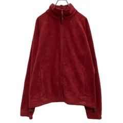 Columbia ジップアップ フリースジャケット L レディース レッド コロンビア アウトドア 古着卸 アメリカ仕入 a609-6685