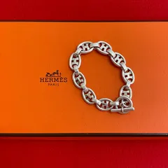 極 美品 希少品 HERMES エルメス ヴィンテージ H ロゴ ブレスレット