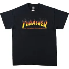 古着 スラッシャー THRASHER ファイヤーパターン サーフ スケートTシャツ メンズM相当/eaa578149のサムネイル