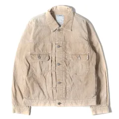 visvim ビズビム ジャケット サイズ:2 00s 2ndタイプ コーデュロイ ジャケット 101 JKT CORDUROY ベージュ アウター ブルゾン 00年代 アーカイブ【メンズ】のサムネイル