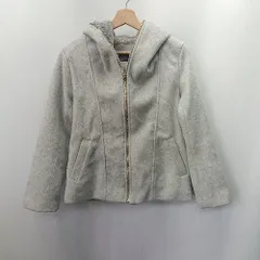 ◇ MARBLE WALTS マーブルワルツ シンプル サイドポケット 長袖 パーカー サイズM グレー レディース E  【1404240025745】