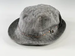 ★タグ付き 未使用品 DAKS ダックス アルペンハット 帽子 メンズ 紳士 レディース グレー 春夏 日本製