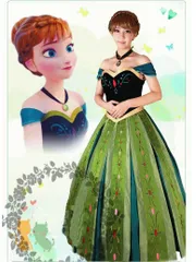 2025年最新】アナと雪の女王 アナ 戴冠式ドレスの人気アイテム