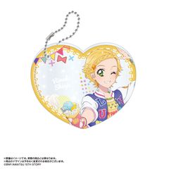 【新品/公式】アイカツ!_あかりGeneration×マリオンクレープ ぴくりあアクキー&スタンド 新条ひなき 公式グッズ colleizeのサムネイル