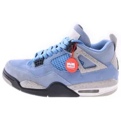 楽天市場】NIKE AIR JORDAN 4 RETRO UNIVERSITY BLUE university