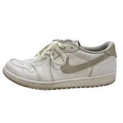♪3123 Nike Air Jordan 1 Low OG Neutral Grey スニーカー CZ0790-100 27.5cm 中古 ナイキ エアジョーダン1 ロー OG ニュートラルグレー ホワイト