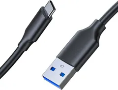 USB Type-C ケーブル 1M USB-C & USB-A ケーブル 【PD対応 60W急速充電/ USB 3.2 Gen2標準 10Gbpsデータ転送】QuickCharge3.0対応 タイプc多機種対応 (1M, 1)