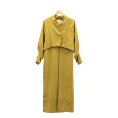 AMERI / アメリ | × otona MUSE / セットアップ / OTONA SHORT JACKET SET UP DRESS / ジャケット ＆ ワンピース | M | マスタード系 | レディース