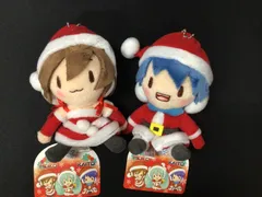 ふわふわキーチェーンマスコット クリスマス 初音ミク 鏡音リン 鏡音レン m26711198245_1.jpg?1721972767