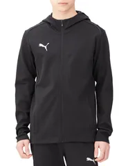 【新品・5営業日で発送】PUMA プーマ TEAMFINAL_カジュアル_フーデッ (659337) 色 : PUMA_BLACK サイズ : XL 