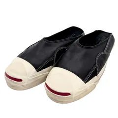 コンバース converse ■【 90‘s Vintage Made in USA Original Jack Purcell Mule Leather Sneakers 】ヴィンテージ USA製 オリジナル ジャックパーセル ミュール レザー スニーカー