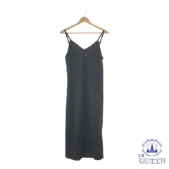 ☆美品☆ GU ジーユー ワンピース キャミソール シンプル 袖なし レディース ブラック S 901-3689 送料無料 古着