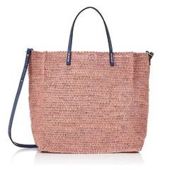 サンアルシデ かごバッグ ラフィアバッグ 