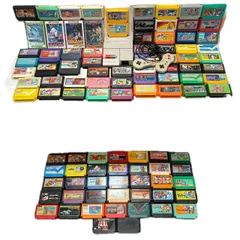 【✨まとめ売り✨】ニューファミコン本体/コントローラー/カセット96本セット/箱付き4本あり/No.778