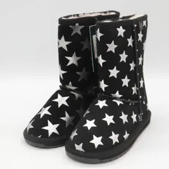 エミュー ブーツ 未使用 K11119 Starry Night  靴 シューズ 黒 キッズ 男の子用 K10/15サイズ ブラック EMU Australiaのサムネイル