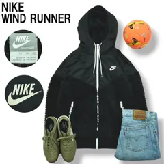 ナイキ NIKE ウィンドランナー WIND RUNNER シェルパ シャギー フリース ジャケット ジップアップ パーカー ジャンパー スウッシュ ロゴ XL ブラック メンズ
