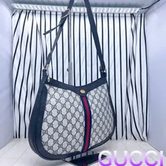 【美品】GUCCI オールドグッチ シェリーラインPVCショルダーバッグ