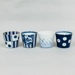 【波佐見焼】そば猪口　フリーカップ　4個セット