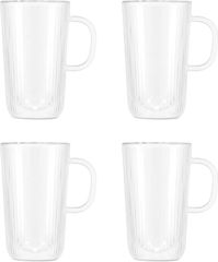 ボダム ダブルウォールマグ ドゥーロ 400ml×4個セット 保温 保冷 耐熱 二重構造 結露しにくい レンジ オーブン 冷凍庫 食洗機 Bodum DOURO 父の日