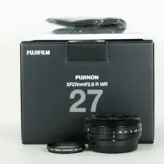 【極美品/保護フィルター付】XF27mmF2.8 R WR 購入レビュー】XF27mmF2.8 R WR を発売日に購入したので